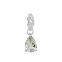 Ciondolo in argento con Ametista Verde