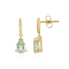 Orecchini in argento con Ametista Verde