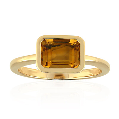 Anello in oro con Citrino (Adela Gold)