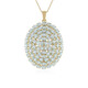 Collana in argento con Topazio Blu Cielo
