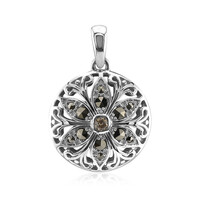 Ciondolo in argento con Diamante Rose de France SI1 di Argyle (Annette classic)