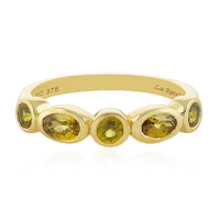 Anello in oro con Sfene (La Revelle)
