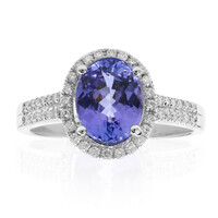 Anello in oro con Tanzanite AAA (CIRARI)