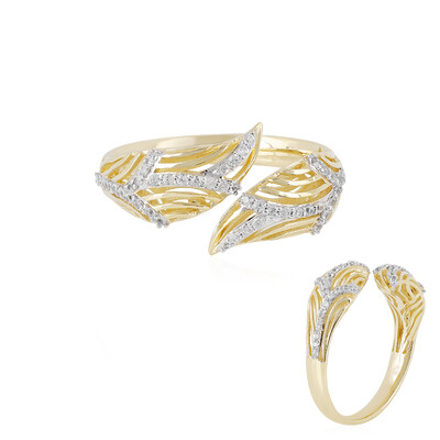 Anello in oro con Zircone (Ornaments by de Melo)