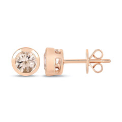 Orecchini in oro con Morganite