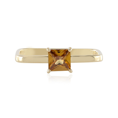 Anello in oro con Zircone Giallo (de Melo)