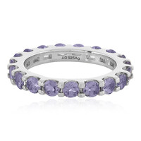 Anello in argento con Tanzanite