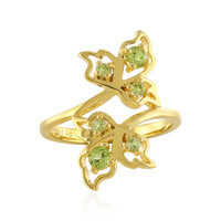 Anello in argento con Peridoto