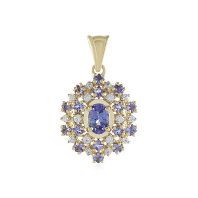 Ciondolo in oro con Tanzanite