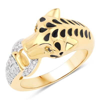 Anello in argento con Diamante I3 (I)