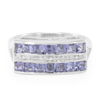Anello in argento con Iolite Ceylon