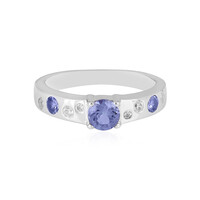 Anello in argento con Tanzanite