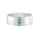 Anello in argento con Smeraldo Russo (de Melo)