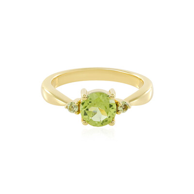 Anello in argento con Peridoto