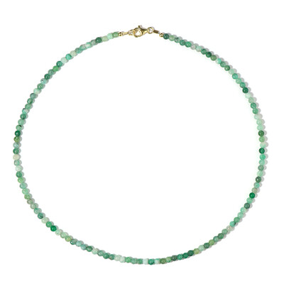 Collana in argento con Smeraldo Brasiliano
