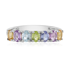 Anello in argento con Ametista