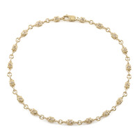Bracciale in oro con Diamante Cioccolato I2