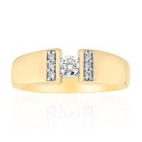 Anello in oro con Diamante IF (D)