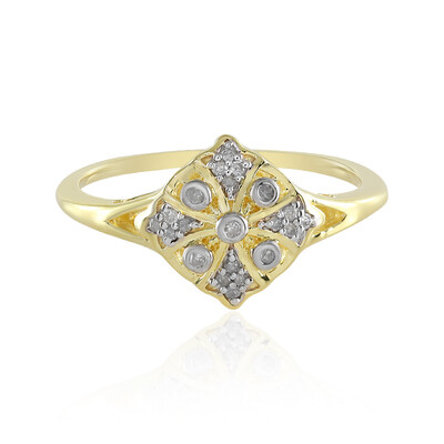 Anello in argento con Diamante I2 (I)