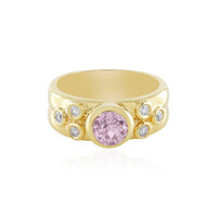 Anello in argento con Kunzite