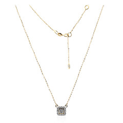 Collana in oro con Diamante IF (D)