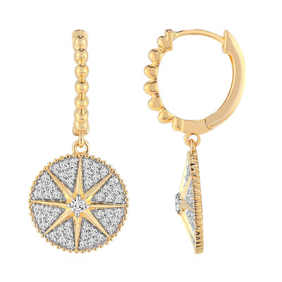 Orecchini in oro con Diamante SI1 (G) (Annette)