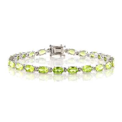Bracciale in argento con Peridoto