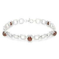 Bracciale in argento con Scapolite Occhio di Gatto