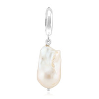 Ciondolo in argento con Perla d'Acqua Dolce Bianca (TPC)