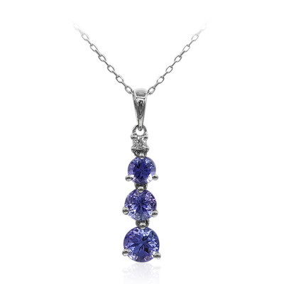 Collana in oro con Tanzanite AAA (CIRARI)
