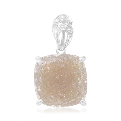 Ciondolo in argento con Agata Glitter
