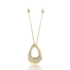 Collana in oro con Diamante Fancy SI1 (CIRARI)