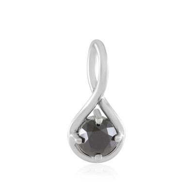 Ciondolo in oro con Diamante Nero