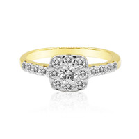 Anello in oro con Diamante IF (D)