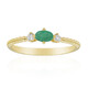 Anello in oro con Smeraldo Zambia AAA