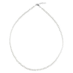 Collana in argento con Quarzo Bianco