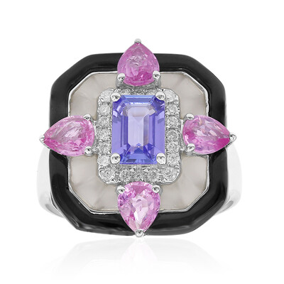 Anello in oro con Tanzanite AAA (CIRARI)