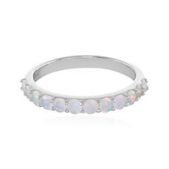 Anello in argento con Opale di Welo