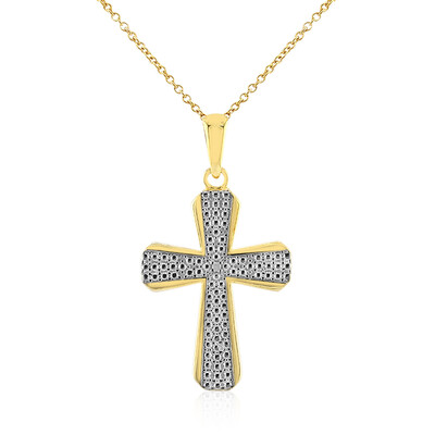 Collana in argento con Diamante I2 (I)