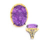 Anello in argento con Ametista (Gems en Vogue)