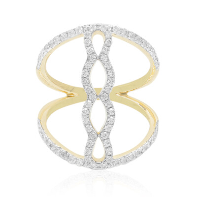 Anello in oro con Diamante SI1 (G) (Annette)