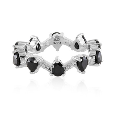 Anello in argento con Spinello Nero