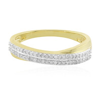 Anello in oro con Diamante I4 (J)