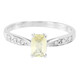 Anello in argento con Apatite Xia