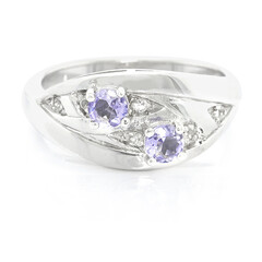 Anello in argento con Iolite Orissa