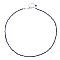 Collana in argento con Zaffiro Blu