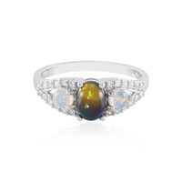 Anello in argento con Opale Mezezo
