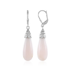 Orecchini in argento con Opale Rosa