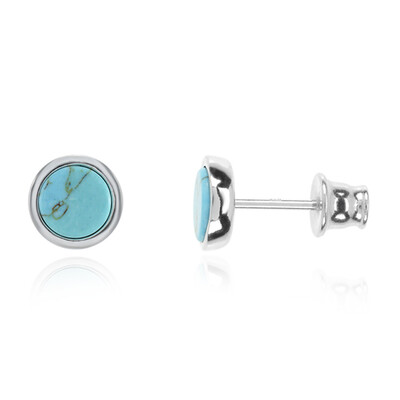 Orecchini in argento con Turchese (dagen)