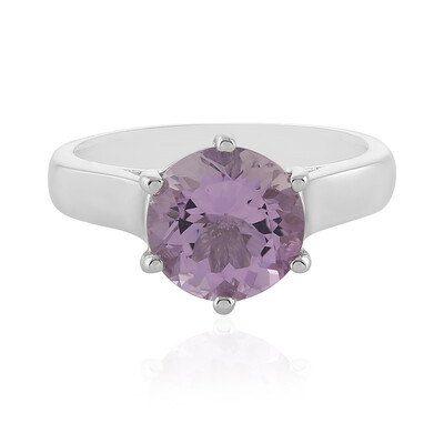 Anello in argento con Ametista Rose de France